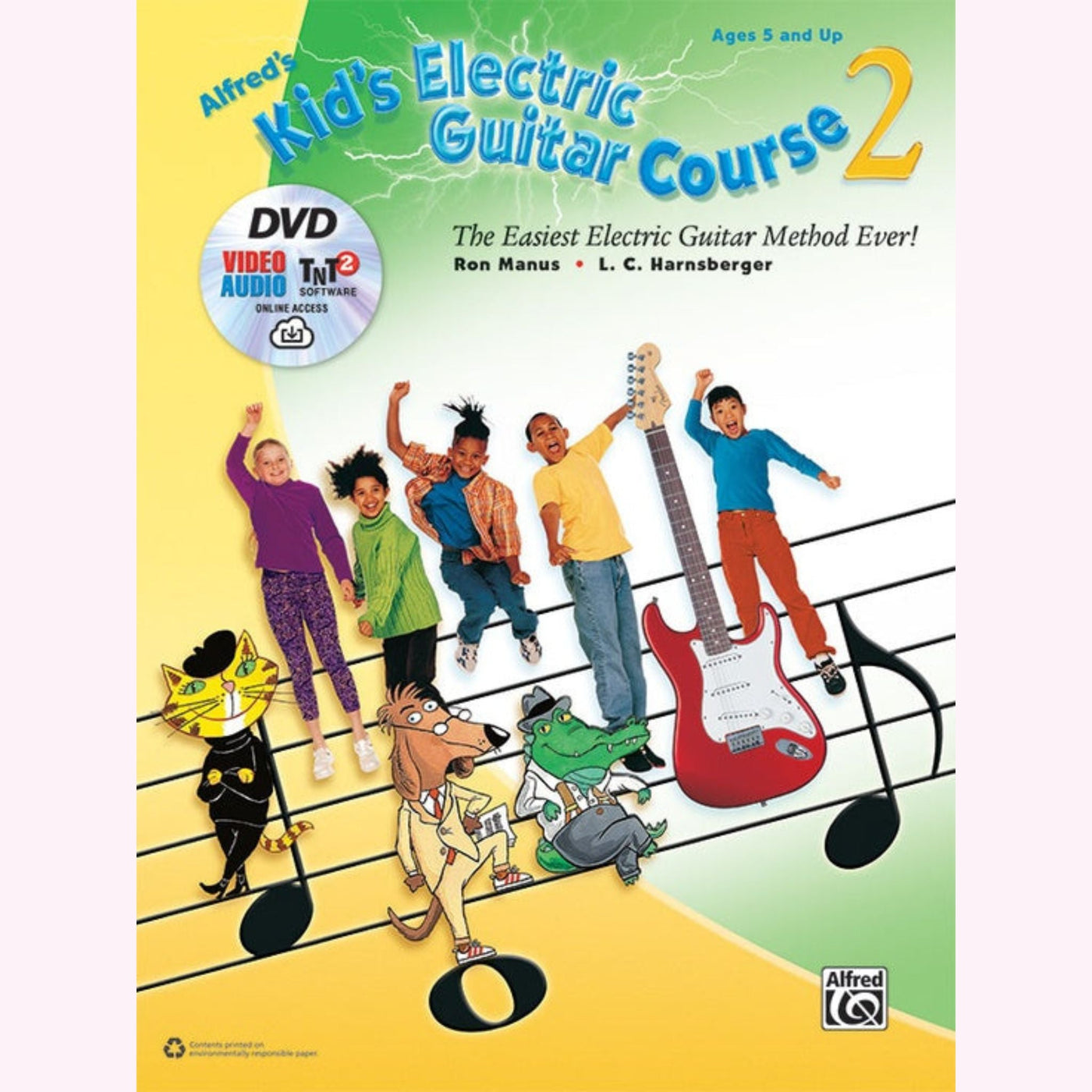 Alfred's Kid's Electric Guitar Course 2: Guitar Book