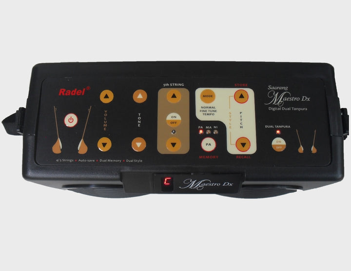 電子タンブーラ　～Saarang Maestro Dx Amazon.com: Electronic Tanpura - RADEL Saarang Maestro Dx