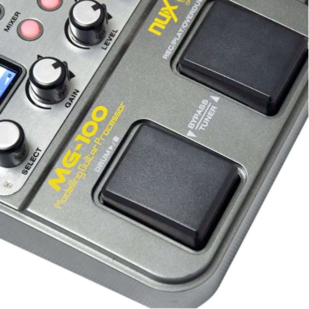NUX MG-100 Guitar Multi Effect Pedal - 80 Presets & Looper